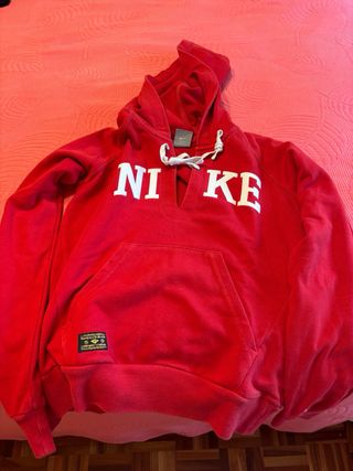 Sudadera Nike roja Mujer o Niña
