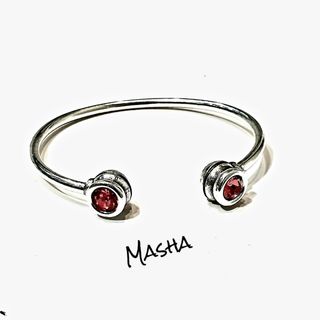 Pulsera Masha Plata Rosa