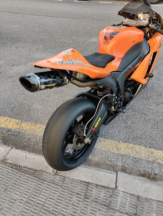 Kawasaki ZX6R 2007 circuito