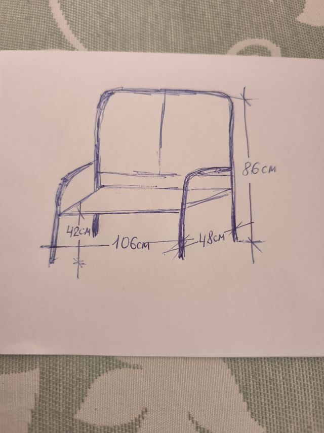 Banco mimbre blanco jardín