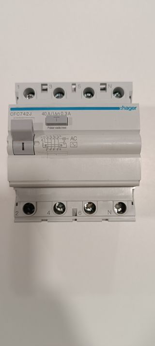 Interruptor Diferencial Hager 40A