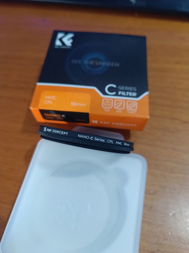 KF Concept Filtro CPL 58mm NOVO