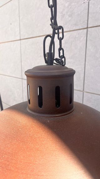 Lampara techo industrail Maison du Monde