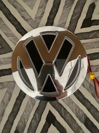 Emblema Volkswagen LED Azul