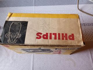 Plancha Philips Vintage con caja original