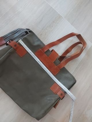 Maletín TAURO marrón-verde