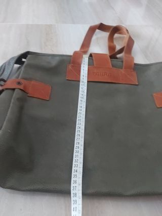 Maletín TAURO marrón-verde