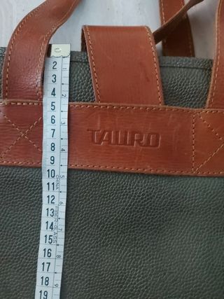 Maletín TAURO marrón-verde