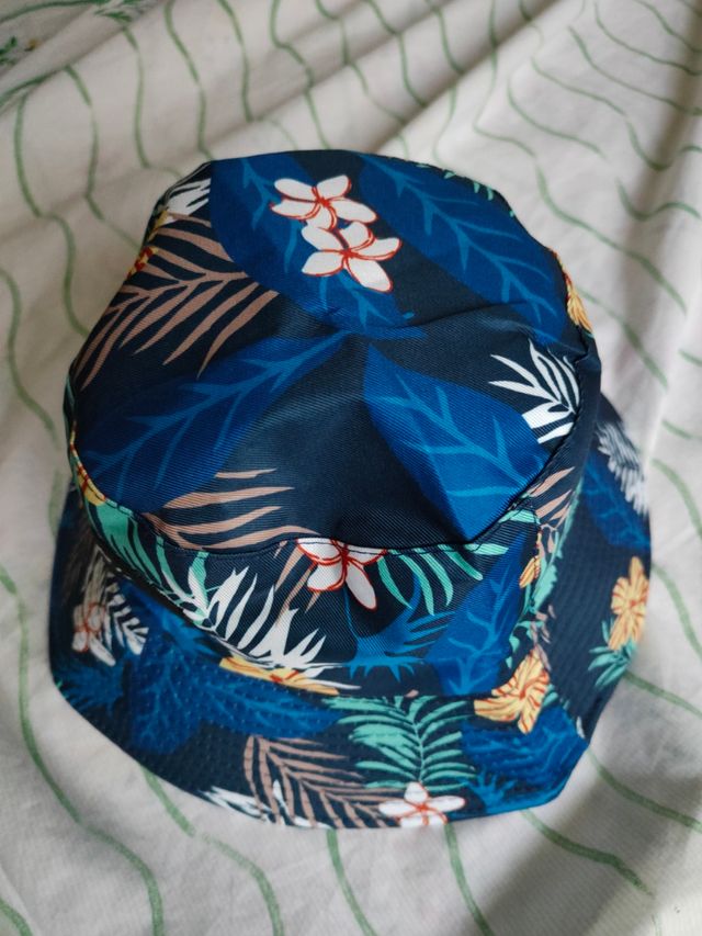 Cappello Hazy Floreale Blu