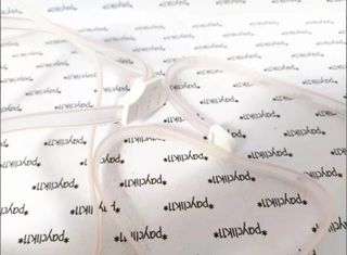 Radio antigua Antena dipolo FM madera vintage