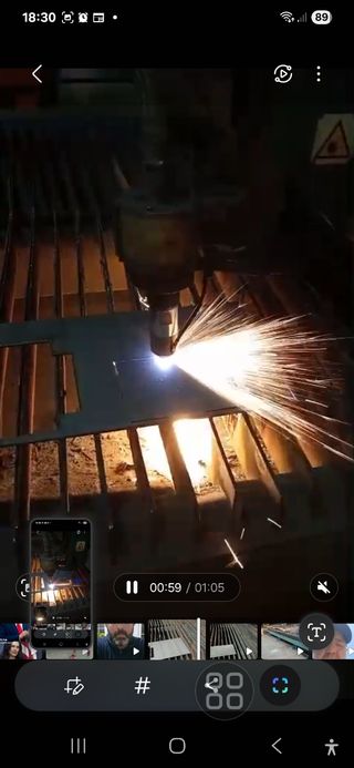 Maquina CNC de corte por plasma HD