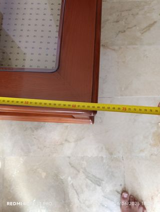 Mesa centro madera abatible marrón
