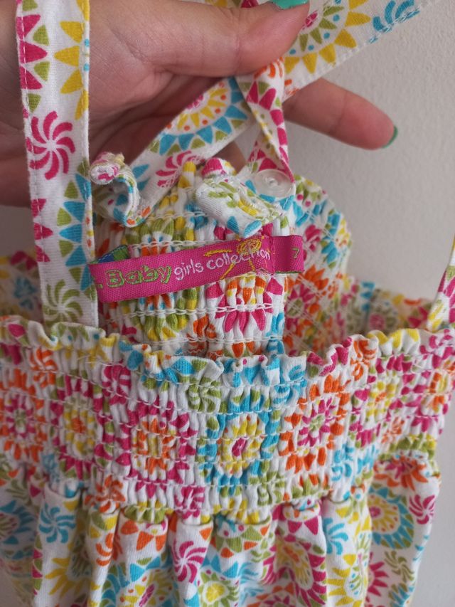 Vestido niña 7 años algodón