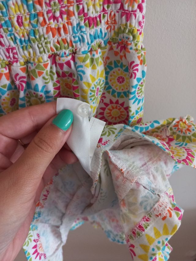 Vestido niña 7 años algodón