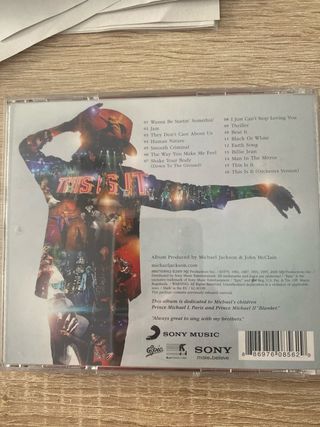 CD Michael Jackson This Is It