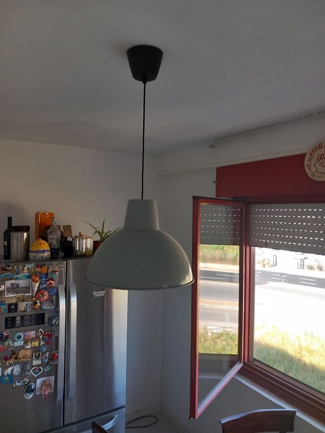 2 Lampadari Ikea Metallo Verde
