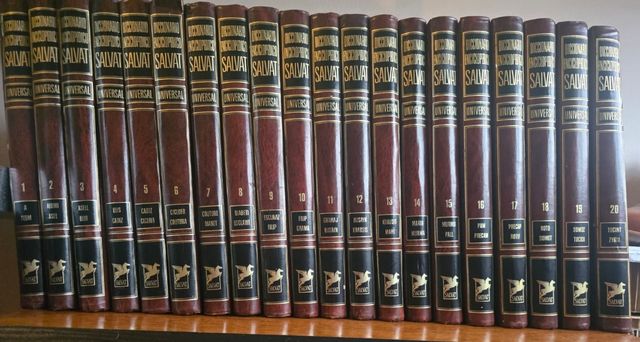 Diccionario enciclopédico SALVAT 20 tomos