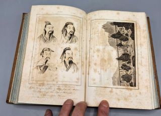 1845 Historia de China con Mapas y Laminas