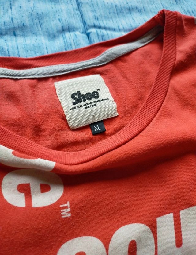 T-Shirt Shoe XL rossa