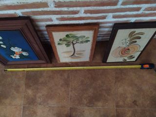 3 Cuadros Decorativos Vintage