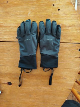 Guantes Forclaz - Negro y Gris