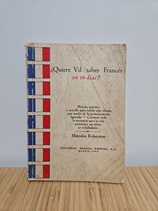Libro francés: 10 días