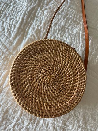 Bolso Redondo Ratán