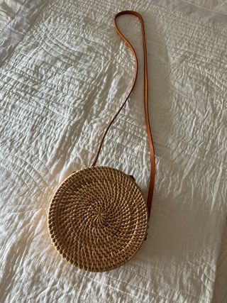 Bolso Redondo Ratán