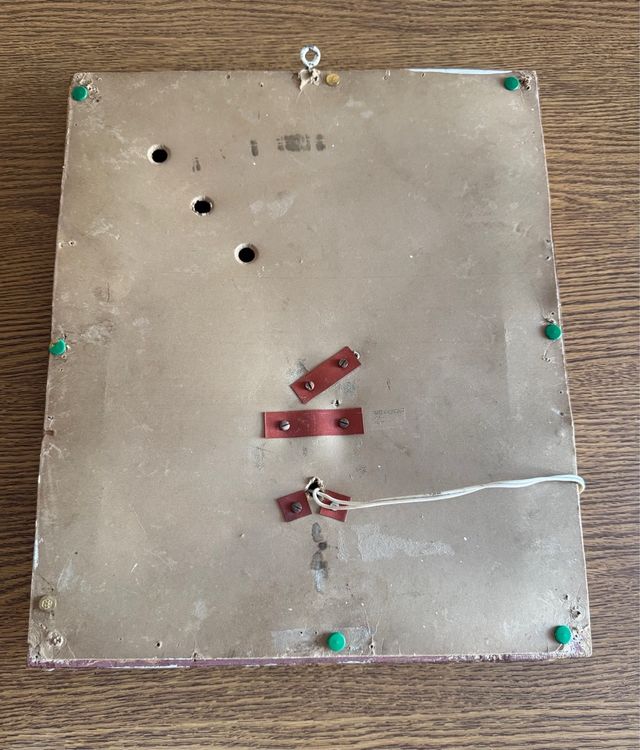 Quadro Madonna vintage illuminato