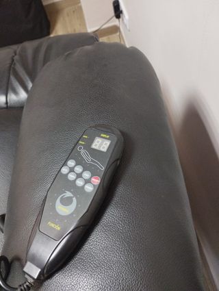 Sillón reclinable masaje - piel sintética
