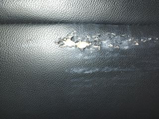 Sillón reclinable masaje - piel sintética