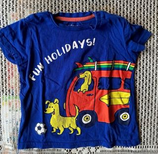 6 Camisetas Niño 3-4 años