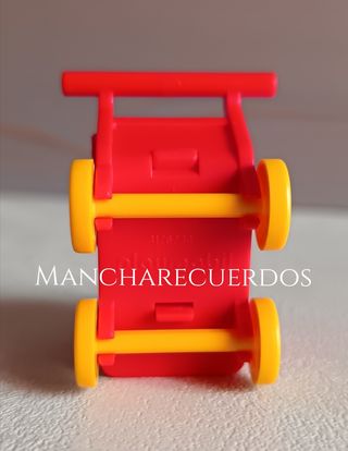 PLAYMOBIL CARRITO VICTORIANO ROJO CARRICOCHE BEBE 