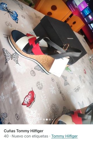 Cuñas Tommy Hilfiger - Nº40