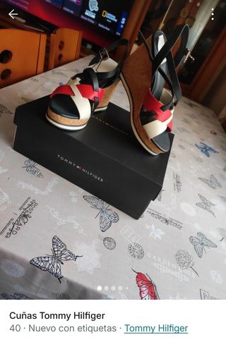 Cuñas Tommy Hilfiger - Nº40
