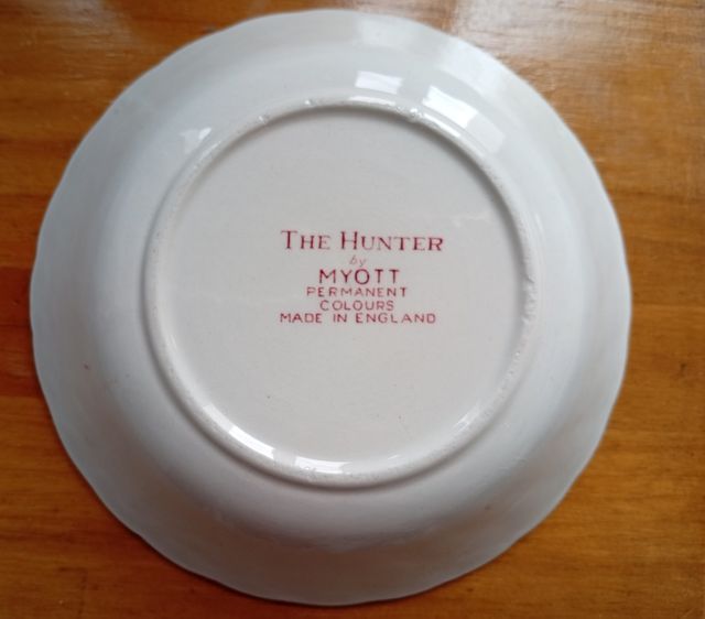 Cuencos The Hunter - Porcelana inglesa.
