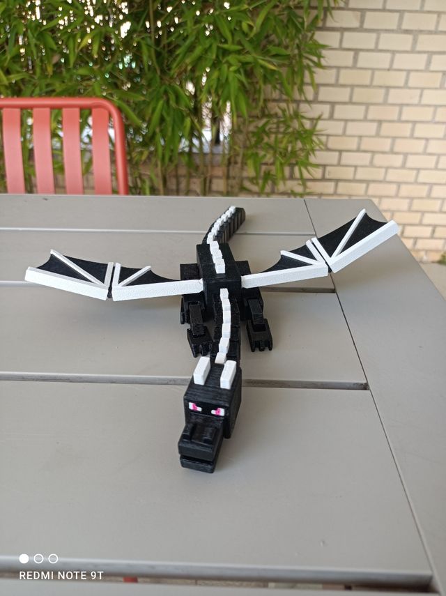 Dragón Ender de Minecraft