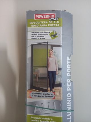 Mosquitera puerta aluminio POWERFIX