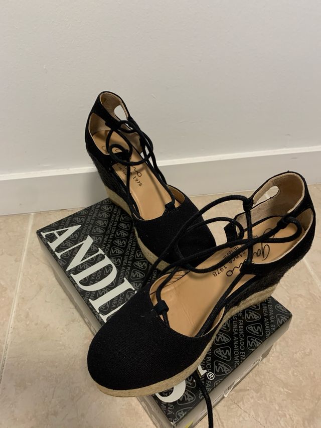 Zapatos cuña ANDINAS ZAPATILLAS - 36