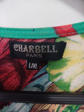 Vestido con nudo en la cadera- Verde estampado