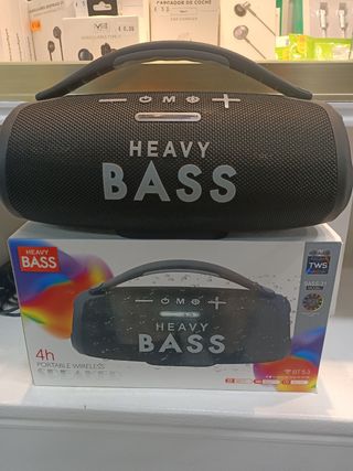 Altavoz Bluetooth BASS portátil