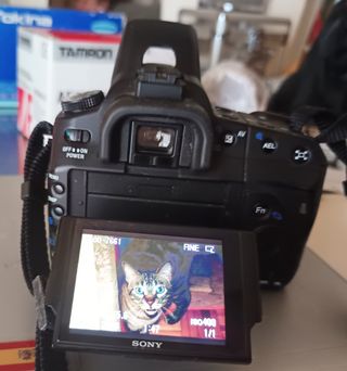 EQUIPO FOTOGRAFICO SONY ALPHA A-300