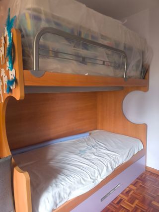 Litera infantil madera