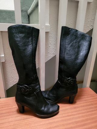 Botas Clarks negras mujer 38