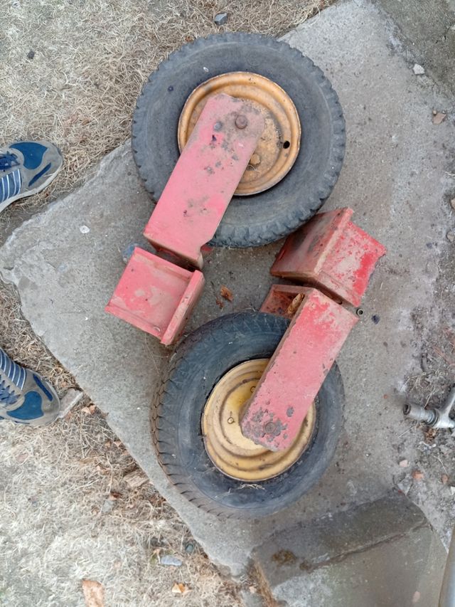 Ruedas con soporte - 2unidades