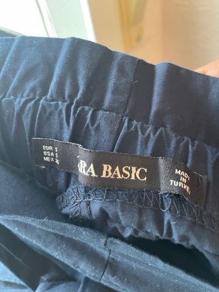 Bermudas mujer azules