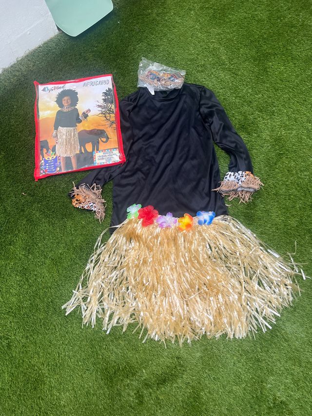Disfraz Africano Niño 10-12 años