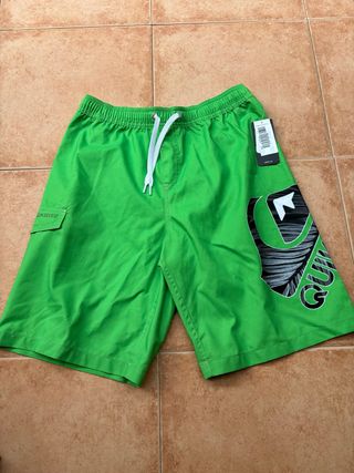 Bañador Quiksilver niño verde