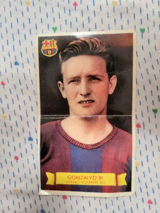 Cromo Gonzalvo III 