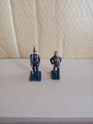 Soldados plomo Real: 2 figuras
